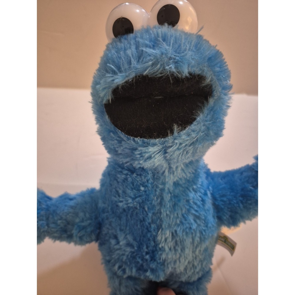 2017 Good Stuff Sesame Street Plush Cookie Monster Stuffed Animal‎ Blue 9"